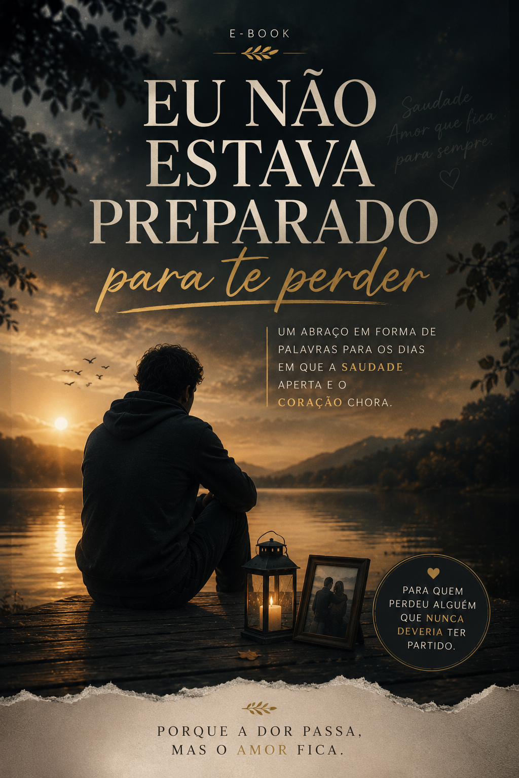 Capa do e-book EU NÃO ESTAVA PREPARADO PARA TE PERDER