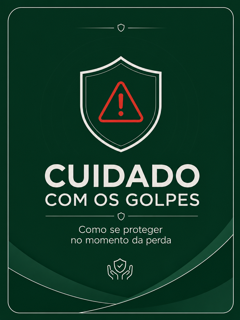 Capa do e-book CUIDADO COM OS GOLPES