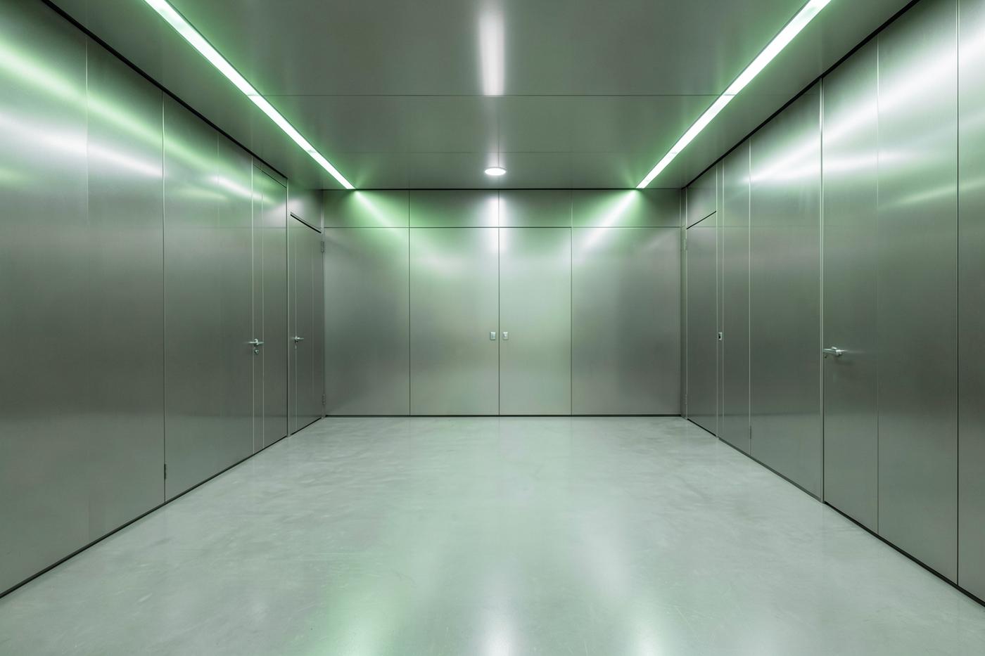 Ambiente técnico profissional, limpo e reservado